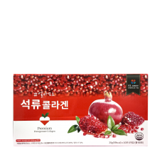 El amor Premium Pomegranate Collagen, 20g(27.52kcal)*10ea*6pac. Коллагеновое желе-стики со вкусом граната