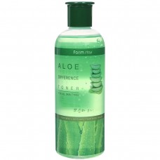 FarmStay Aloe Visible Difference Fresh Toner, 350ml. Освежающий тонер для лица с алоэ