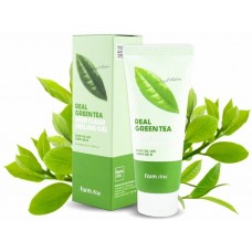 FarmStay «Real Green Tea Deep Clear Peeling Gel» Пилинг-гель для лица с экстрактом зеленого чая отшелушивающий