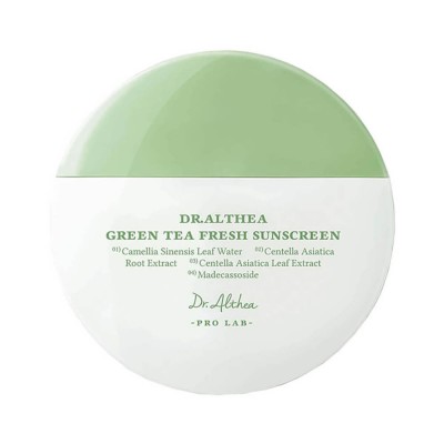 Dr. Althea Green Tea Fresh Sunscreen SPF50+ PA++++. 45ml. Лёгкий солнцезащитный крем с экстрактом зеленого чая