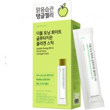 Double Toning White Glutathione Collagen Stick [Healthy Place] глутатион 98% с коллагеном