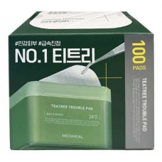 Антибактериальные тонер-пэды с чайным деревом Mediheal Teatree Trouble Pad