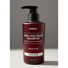 Kundal Hair Loss Relief Scalp Care & Caffeine Shampoo White Musk 