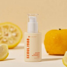 K-SECRET Seoul 1988 Glow Serum: Niacinamide 15% + Yuja, 30ml. Капсульная осветляющая сыворотка 