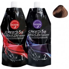 Bosnic Крем-краска для волос «Treatment Color Cream Speed 5», оттенок Natural Brown Bosnic Крем-краска для волос «Treatment Color Cream Speed 5», оттенок Natural Brown