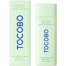 TOCOBO Cica Calming Sun Serum SPF50 PA++++ 50 ml — успокаивающая солнцезащитная сыворотка с центеллой.