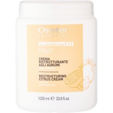 Oyster cosmetics Sublime Fruit Restructuring Citrus Mask, Transparent, Fruity, 1000 ml. Восстанавливающая маска для волос