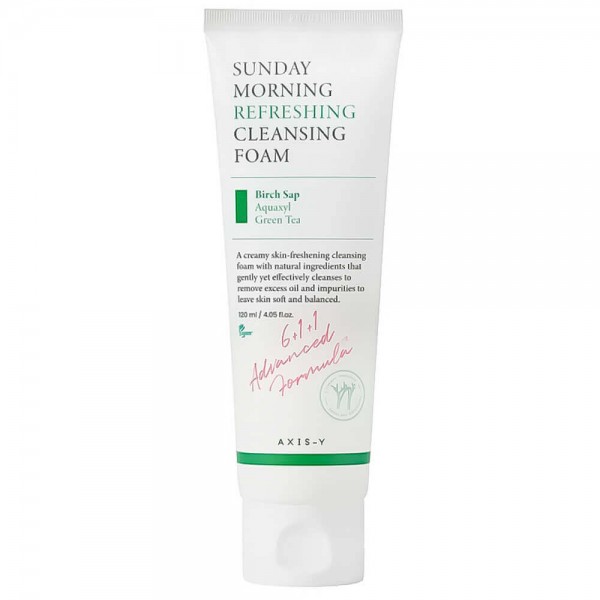 Увлажняющая пенка для умывания AXIS-Y Sunday Morning Refreshing Cleansing Foam Увлажняющая пенка для умывания AXIS-Y Sunday Morning Refreshing Cleansing Foam