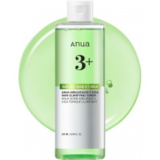 Anua  Azelaic Acid 3 CICA Skin Claryfing Toner, 250 ml. Очищающий тонер для проблемной кожи 
