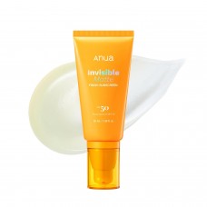 Anua Invisible Matte Finish Sunscreen, Broad Spectrum SPF50 PA+++, 50ml. солнцезащитное средство