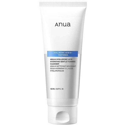 Мягкая пенка для умывания Anua Hyaluronic Acid 8 Hydrating Gentle Foaming Cleanser