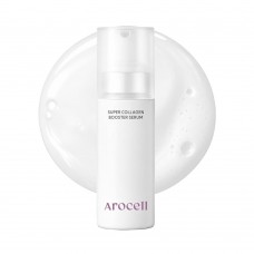 AROCELL Super Collagen Booster Bubble Serum 70ml. Пузырьковая антивозрастная сыворотка для лица с коллагеном и пептидами