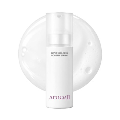 AROCELL Super Collagen Booster Bubble Serum 70ml. Пузырьковая антивозрастная сыворотка для лица с коллагеном и пептидами