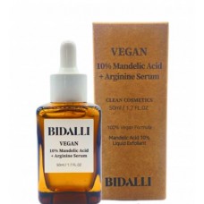 Bidalli 10% Mandelic Acid +Argenine Serum, 50ml. Сыворотка с миндальной кислотой 10% и аргинином 