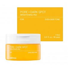 Тонер-пэды для выравнивания тона и рельефа кожи Celimax Pore+Dark Spot Brightening Pad 100ml