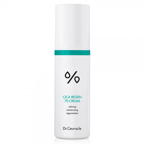 Успокаивающий крем для чувствительной кожи с 70% центеллы Dr.Ceuracle Cica Regen 70 Cream