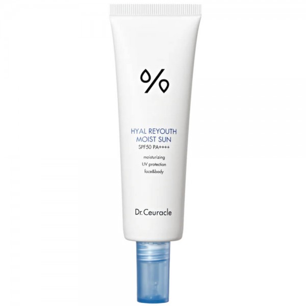 Солнцезащитный крем с гиалуроновой кислотой Dr.Ceuracle Hyal Reyouth Moist Sun SPF50+ PA++++ 