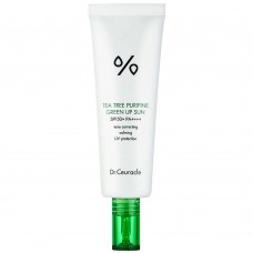 Солнцезащитный крем для проблемной кожи Dr.Ceuracle Tea Tree Purifine Green Up Sun SPF50+ PA++++ Солнцезащитный крем для проблемной кожи Dr.Ceuracle Tea Tree Purifine Green Up Sun SPF50+ PA++++