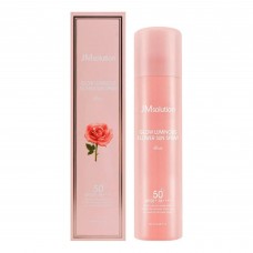 JMsolution Glow Luminous Flower Sun Spray SPF50+ PA++++ Омолаживающий солнцезащитный спрей с розой 