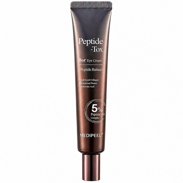 MEDIPEEL Peptide Bor Tox Eye Cream, 40ml.  Лифтинг-крем разглаживает мимические морщины в области вокруг глаз