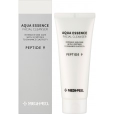 MediPeel Aqua Essence Facial Cleanser, PEPTIDE 9, 150ml. Пенка для умывания с пептидами омолаживающая
