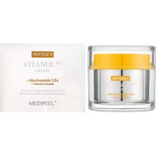 MEDIPEEL Peptide 9 Vitanol Cream Pro 50g. Крем, обогащенный комплексом из девяти пептидов и ниацинамидом