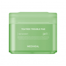 MEDIHEAL Teatree Trouble Pad, 100 ea., 170 ml. салфетки для проблемных участков кожи с чайным деревом MEDIHEAL Teatree Trouble Pad, 100 ea., 170 ml. салфетки для проблемных участков кожи с чайным деревом