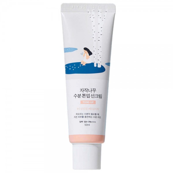 Тонирующий солнцезащитный крем Round Lab Birch Juice Moisturizing Tone-Up Sunscreen SPF50+ PA++++