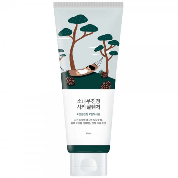 Round Lab Pine Calming Cica Cleanser, 150ml. Пенка с экстрактом сосны и центеллы для проблемной кожи Round Lab Pine Calming Cica Cleanser, 150ml. Пенка с экстрактом сосны и центеллы для проблемной кожи