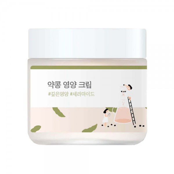 Round Lab Soybean Nourishing Cream, 80ml. Питательный крем с чёрной соей 
