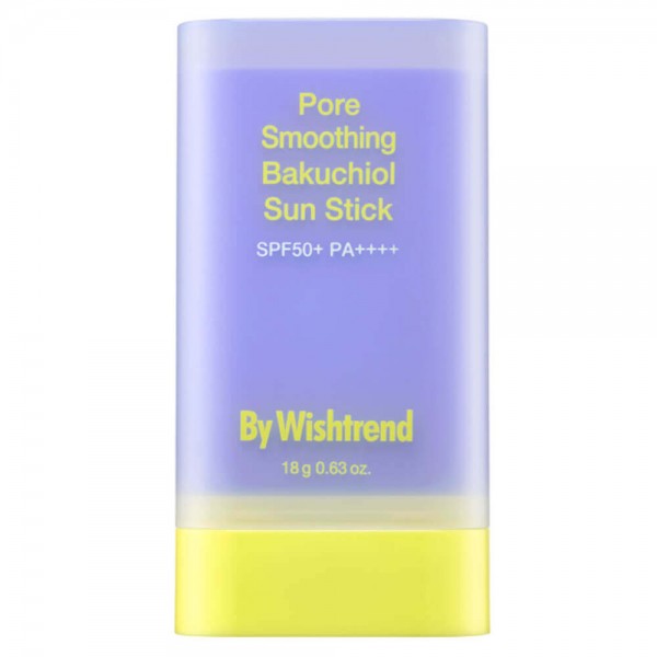 By Wishtrend Pore Smoothing Bakuchiol Sun Stick SPF50+ PA++++, 18g. Солнцезащитный стик с бакучиолом