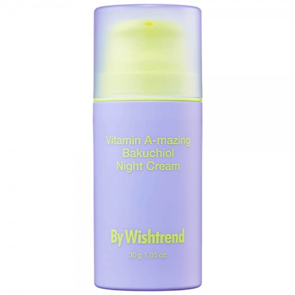 By Wishtrend Vitamin A-mazing Bakuchiol Night Cream, 30ml. Ночной крем с витаминами бакучиол