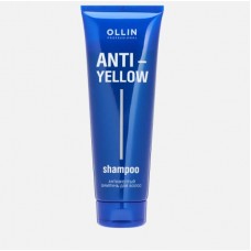 OLLIN Professional  Anti-Yellow Shampoo, 250ml. Антижелтый Шампунь для волос