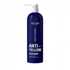 OLLIN Professional Anti-Yellow Shampoo, 500ml. Антижелтый шампунь для волос