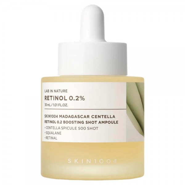 Ампула-бустер с ретинолом SKIN1004 Madagascar Centella Retinol 0.2 Boosting Shot Ampoule Ампула-бустер с ретинолом SKIN1004 Madagascar Centella Retinol 0.2 Boosting Shot Ampoule