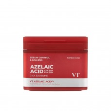 VT COSMETICS Azelaic Acid Care Toner Pad, 180ml./60ea. Двусторонние пэды с азелаиновой кислотой для отшелушивания и ухода за порами 