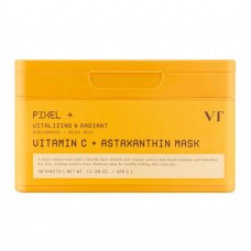 VT Cosmetics Vitamin C Astaxanthin Mask, 30ea(320g). Набор осветляющих масок с астаксантином