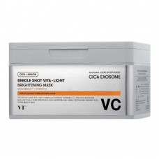 VT Cosmetics Reedle Shot Vita-Light Brightening Mask, 350g. 30ea. Набор осветляющих тканевых масок с микроиглами 350g., 30шт VT Cosmetics Reedle Shot Vita-Light Brightening Mask, 350g. 30ea. Набор осветляющих тканевых масок с микроиглами 350g., 30шт