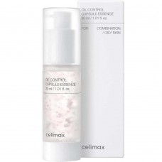 Celimax Oil Control Capsule Essence. 30ml. Эссенция для лица капсульная себорегулирующая