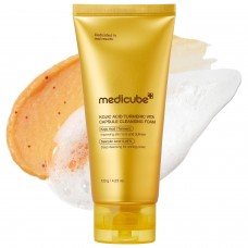 medicube Facial Cleanser Turmeric Capsule Foam Cleanser, 120g. Очищающая пенка для лица с капсулами куркумы