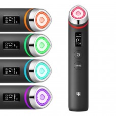 medicube Booster Pro | 6-in-1 Real Glass Glow Beauty Massager, Black. Массажер «6-в-1» для эффекта сияющей, гладкой кожи. Черный цвет