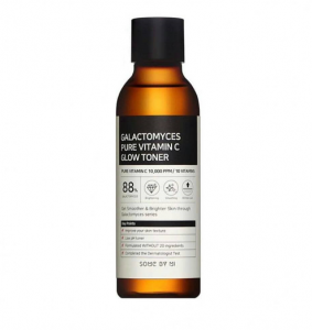 Some By Mi Galactomyces Pure Vitamin C Glow Toner, 200ml. Тонер с витамином С и галактомисис 