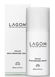Lagom Cellus Mild Moisture Cream 80ml. Лёгкий увлажняющий крем с мочевиной 