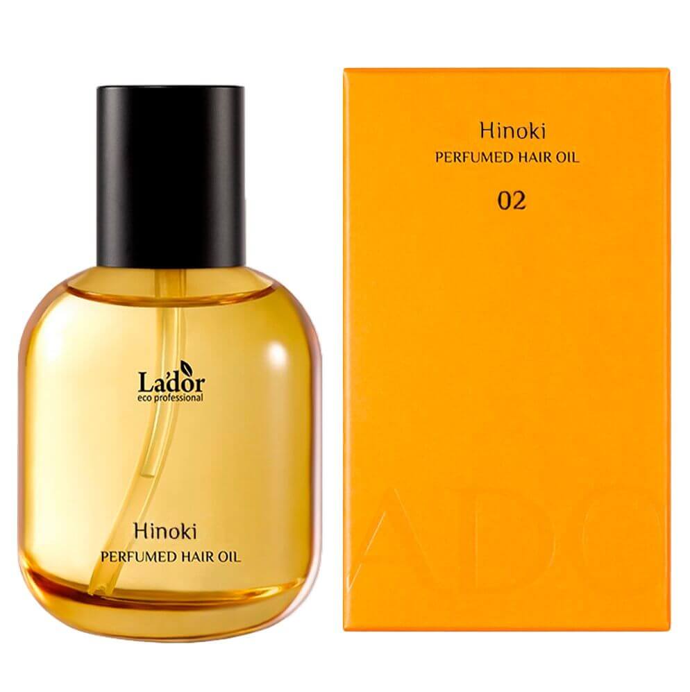 Lador Perfumed Hair Oil 02 Hinoki 80 мl. Питательное парфюмированное масло для нормальных волос 