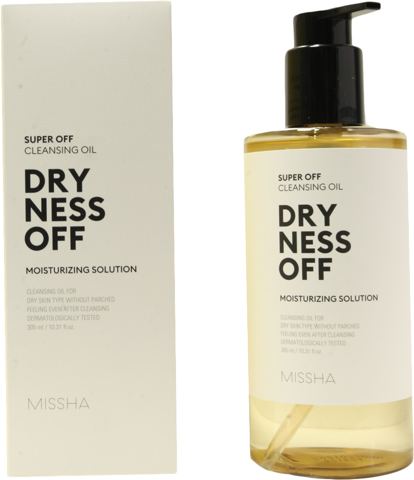 MISSHA Super Off Cleansing Oil Dryness Off Увлажняющее гидрофильное масло 