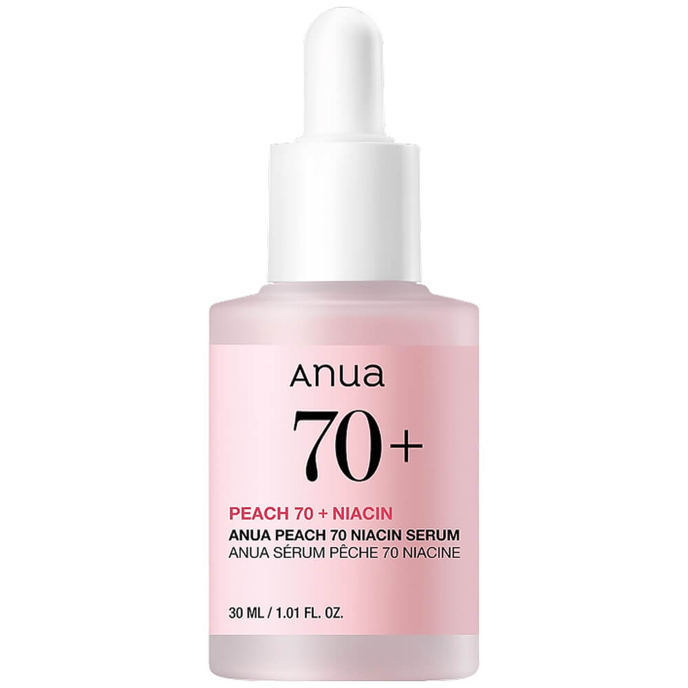 Anua Peach 70% Niacin Serum. 30ml. Сыворотка для лица с персиком и ниацинамидом