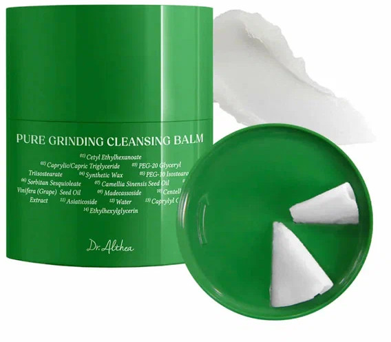 Dr. Althea «Pure Grinding Cleansing Balm» Гидрофильный бальзам-щербет на основе масла семян зеленого чая