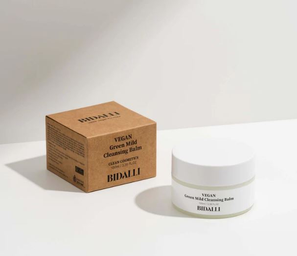BIDALLI  Vegan Green Mild Cleansing Balm 100ml. Очищающий бальзам-шербет с зелёной мятой.