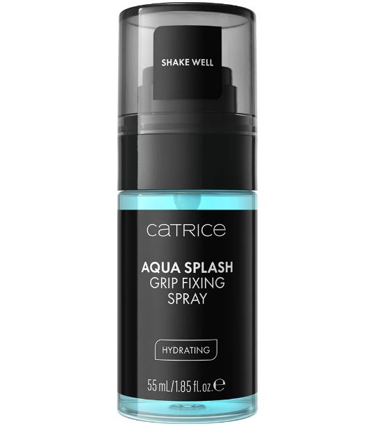 CATRICE COSMETICS AQUA SPLASH GRIP FIXING SPRAY (55ML) Спрей-Фиксатор макияжа.
