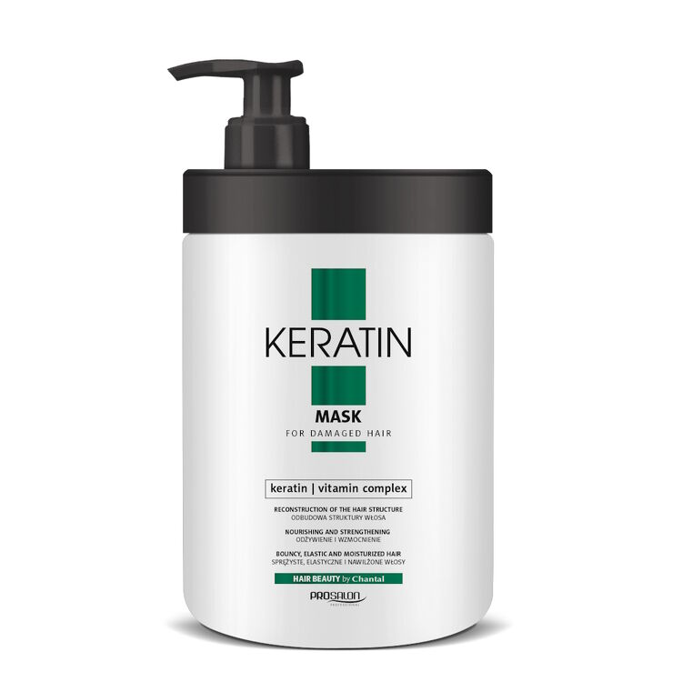 Prosalon Keratin Mask, 1000 g. маска для волос с кератином 